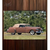 Металлическая табличка Lincoln Continental 2-door Cabriolet (56)